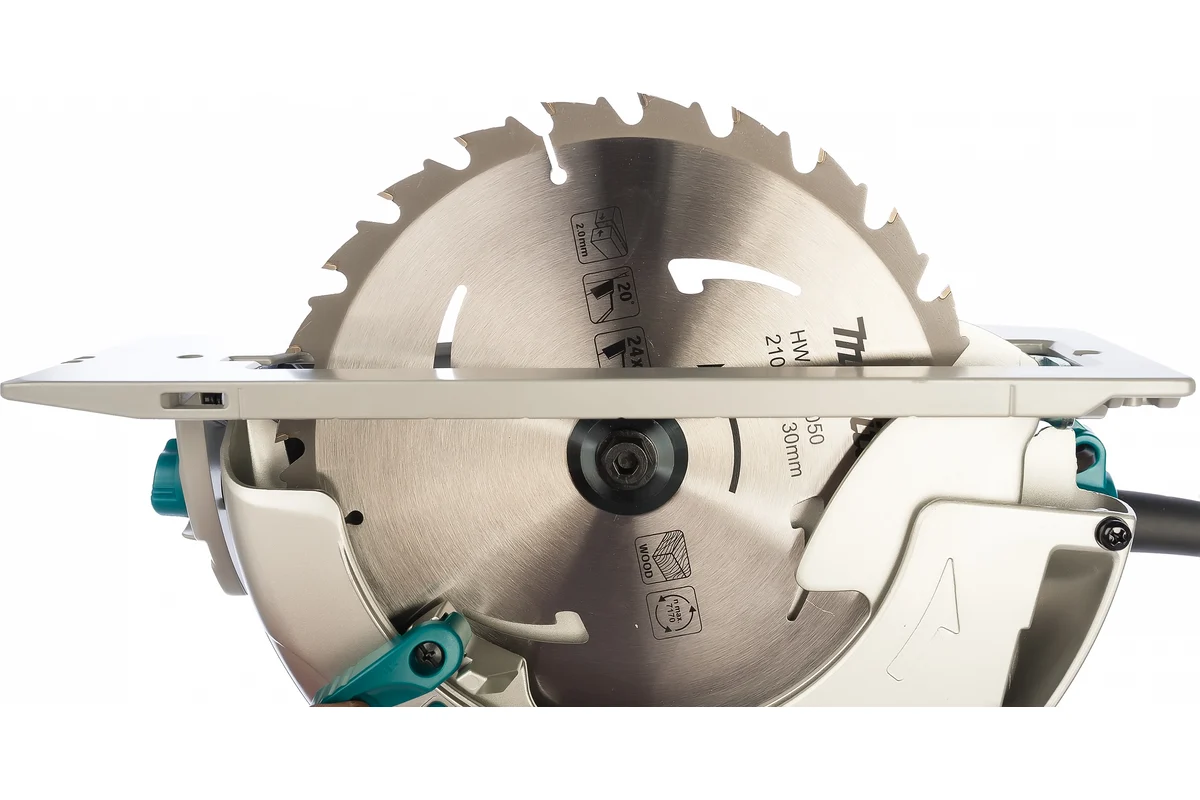 Makita Дисковая пила 5008MG, 1,8кВт, пропил 75.5мм, диск 210*30мм, 5200об/мин