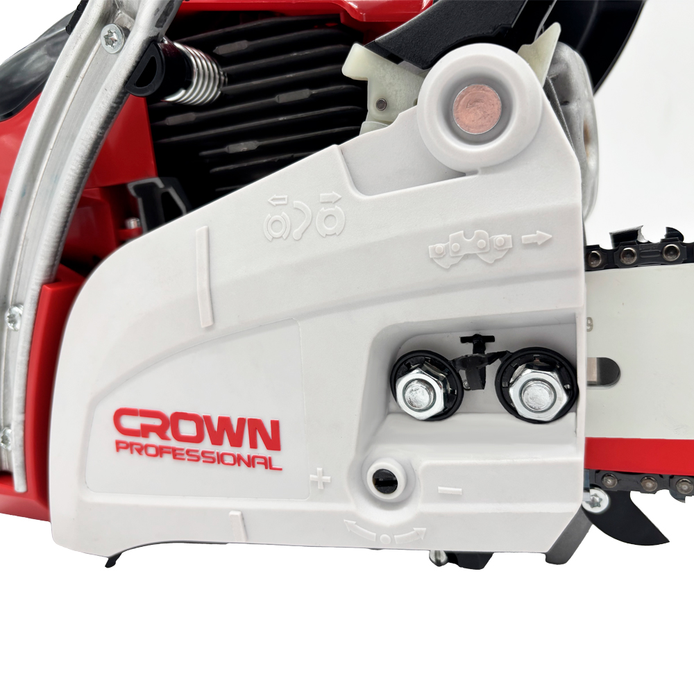 Пила цепная бензиновая CROWN CT20198-16  56зв х 3,8 х 1,3 шина 16”,EasyStart, -трехмерная система в 