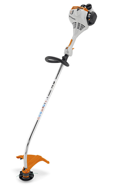 Бензотриммер STIHL FS 38, 2Т, 0.65кВт/0.9л.с., изогн.штанга, леска Аutocut5-2, рукоятка-петля, 4.1кг