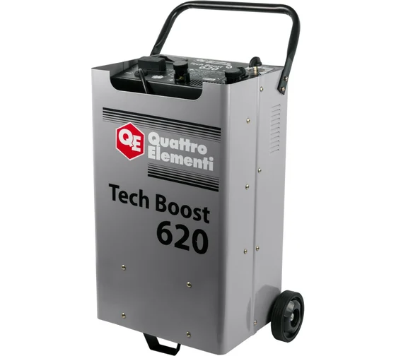 Пуско-зарядное устройство QUATTRO ELEMENTI Tech Boost 620 ( 12 / 24 Вольт, заряд до 90А, пуск до 590