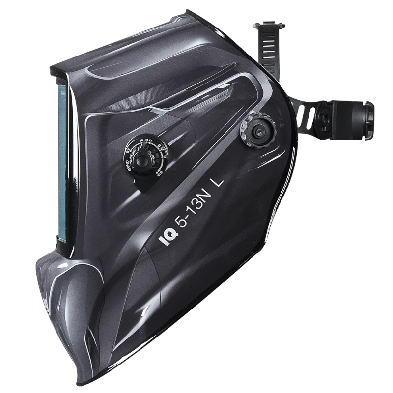 Маска сварщика "Хамелеон" ULTIMA 5-13 Panoramic Black (обзор 100х93мм) //FUBAG