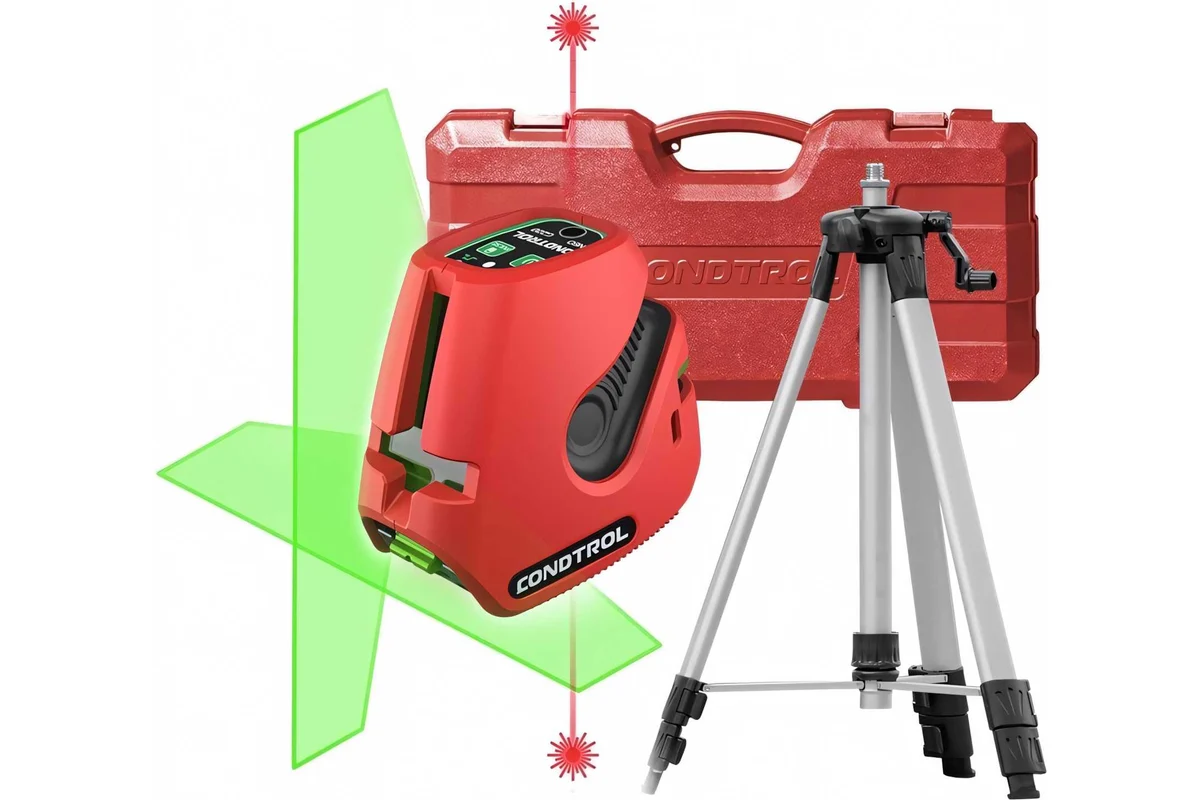 Лазерный нивелир-уровень CONDTROL  Neo G220 set, диап. 50/100 м 