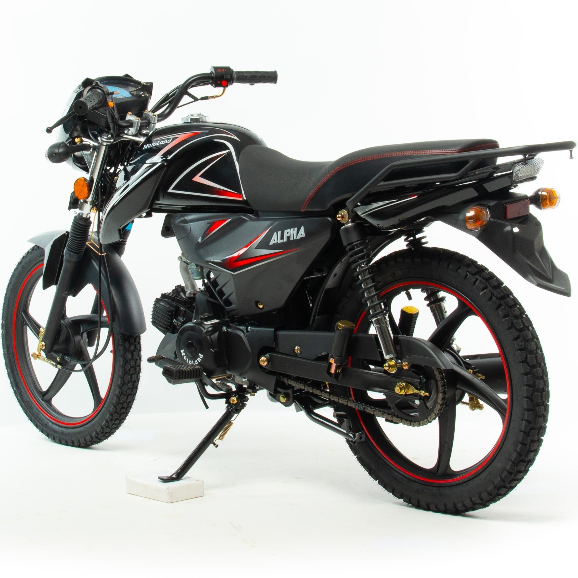 Мопед Alpha RF 11, 4х-т дв. 49,9 см3, Колеса: 17"/17", вес 79кг