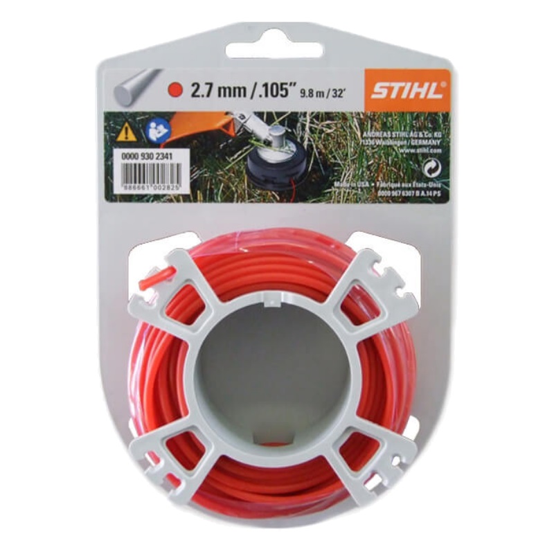 Струна триммерная STIHL круглого сечения 2,7мм х 9.0м