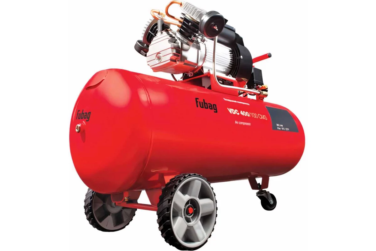 Компрессор 100л FUBAG VDC 400/100 СМ3, 400 л/мин, 8б, 2,2кВт