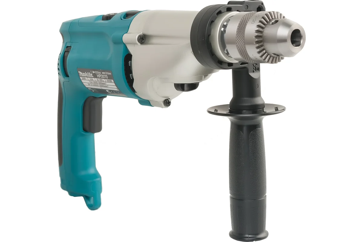 Makita Дрель ударная  HP 2070, 1010Вт,клп до 13мм, 0-1200/0-2900об/мин, кейс 