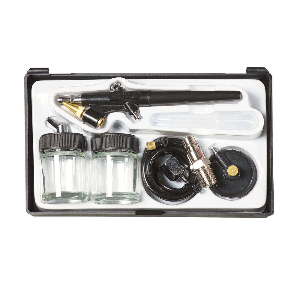 Компрессор 6л б/м FUBAG Paint Master Kit, коак, 180л/мин, 8б, 1.1кВт, 220В, 1ц +3пр