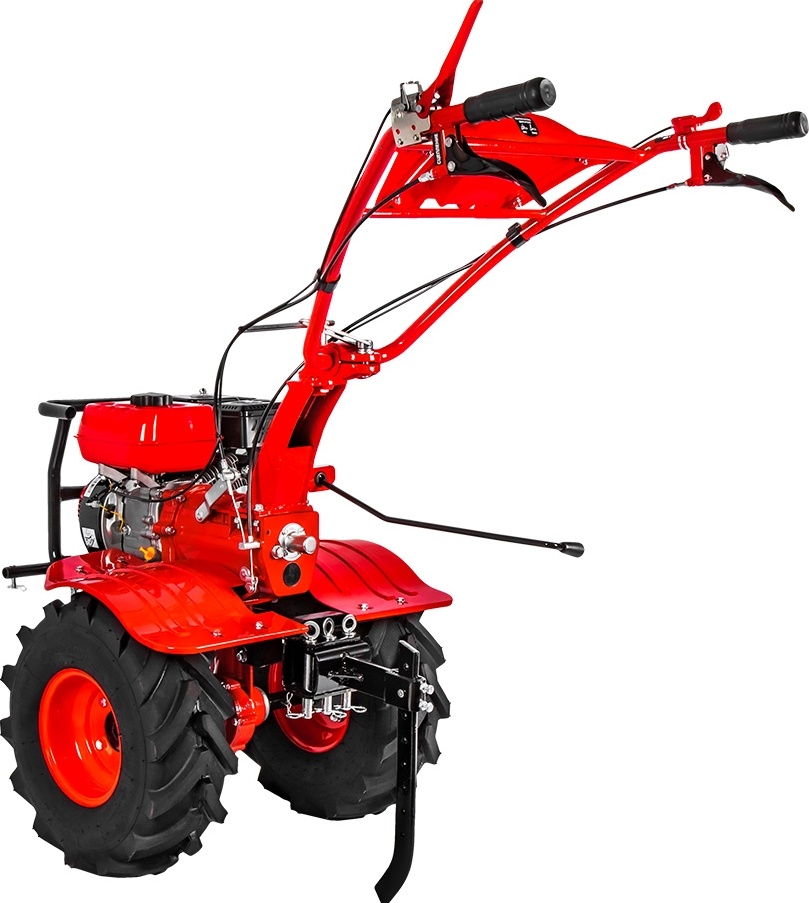Мотоблок DDE Алеша П (8 л.с. КПП 2F/1R шир 90-110 см фр 32 ножа колеса 19"х7"-8")