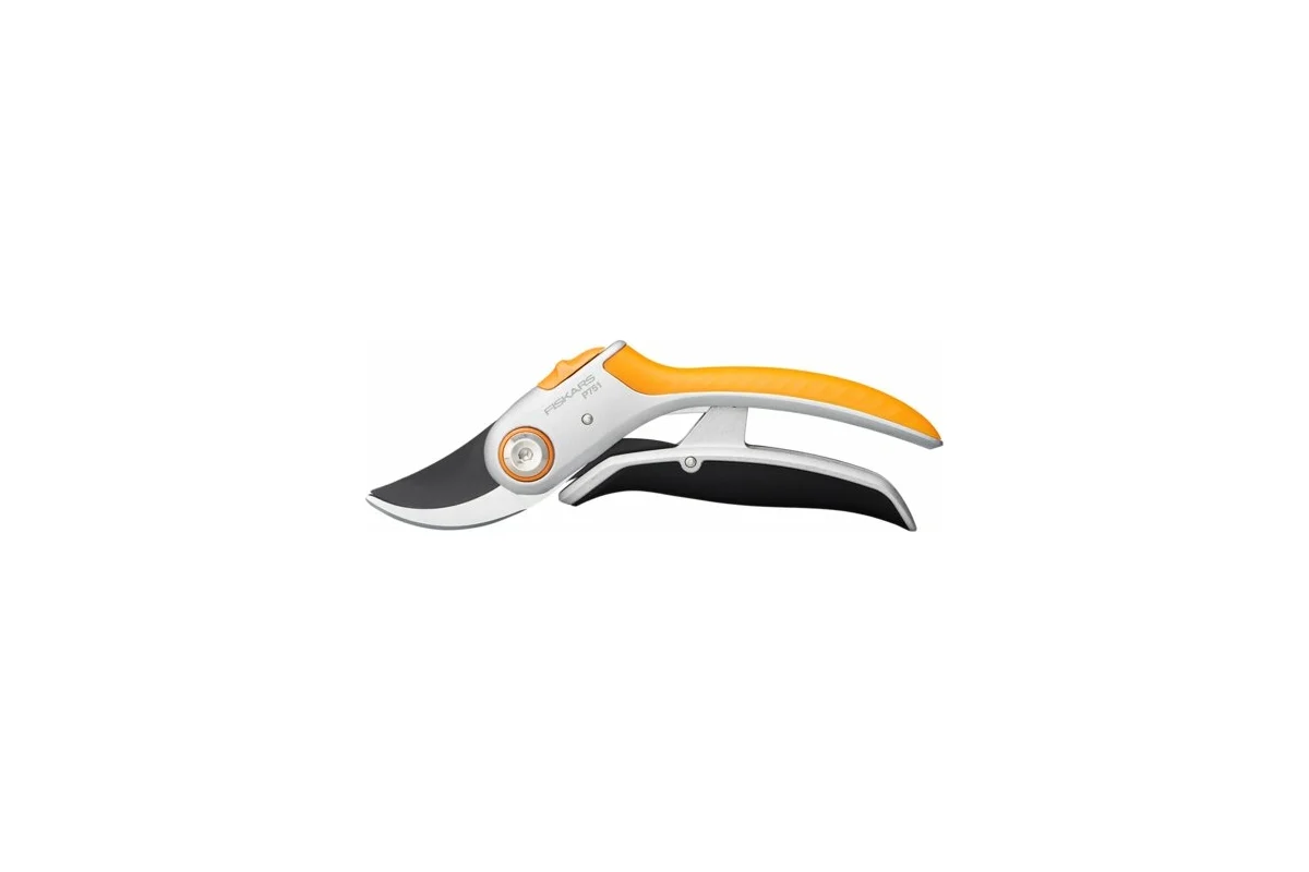 Секатор плоскостной металлический FISKARS Plus PowerLever P751