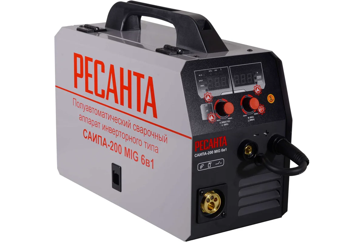 Сварочный полуавтомат САИПА-200 (MIG/MAG) Ресанта