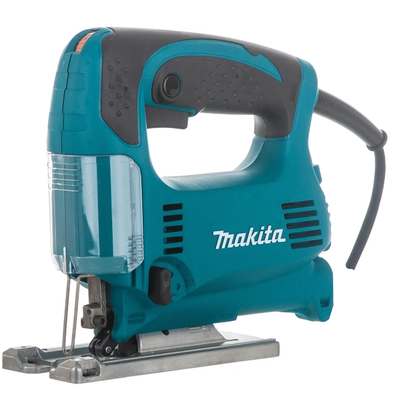 Makita Лобзик  4329КХ1,  450Вт, 500-3100об/мин, маятник. ход, гл.пропила 65мм, кейс+набор пилочек.