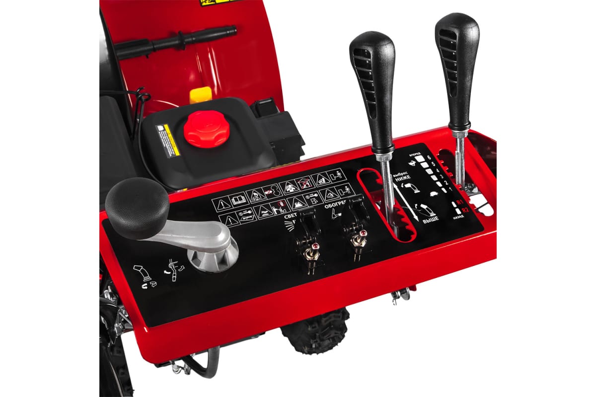 Снегоуборщик бензиновый DDE ST9070LE(двиг Loncin 9л.с,захват 28'' 6 вперёд/2 назад 14"кол,эл.старт)