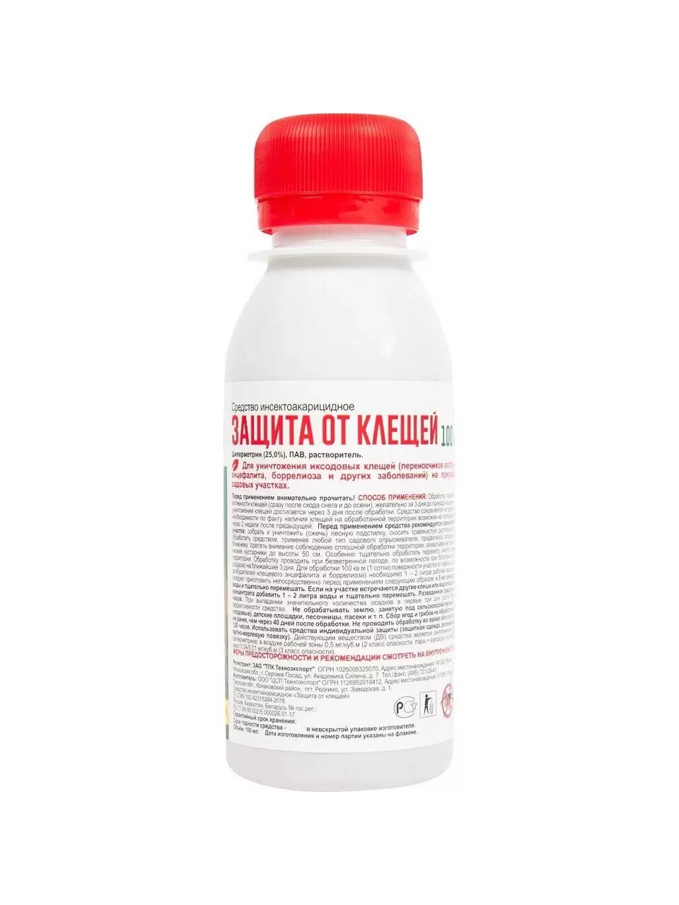 Инсектицид от клещей Защита участка 02-766, 100 мл, Green Belt