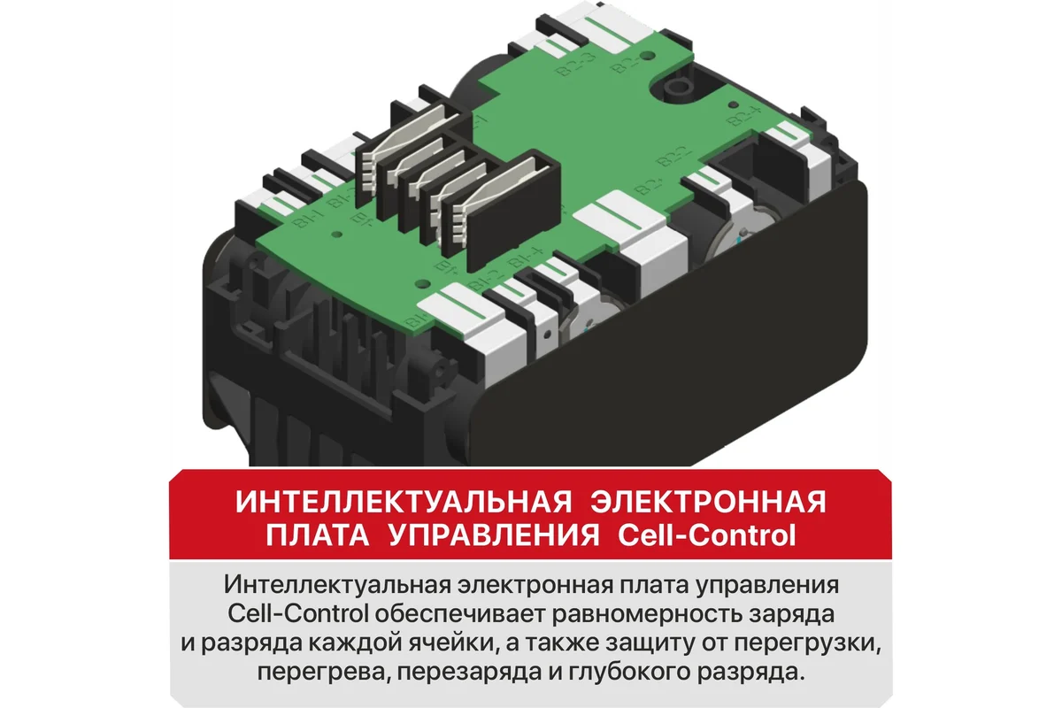 Аккумулятор OnePower P.I.T. PH20-6.0 (20В, 6Ач, Li-Ion, индикация заряда, плата)