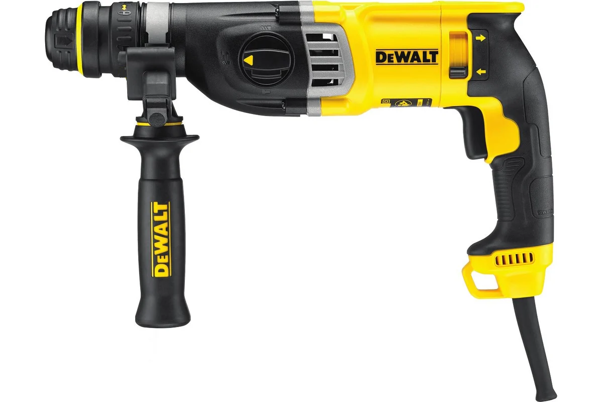 Перфоратор D 25144К  DeWalt,  900Вт, SDS+, 3,2Дж 3х-реж, БЗП, AVС, кейс