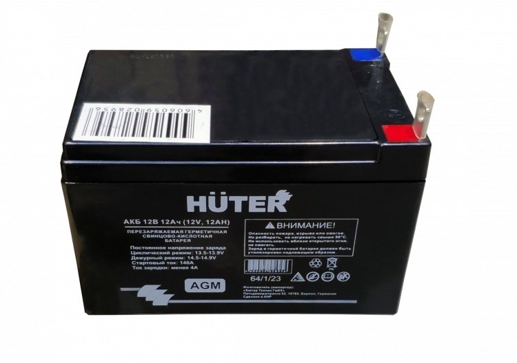 АКБ 12В 12Ач Huter