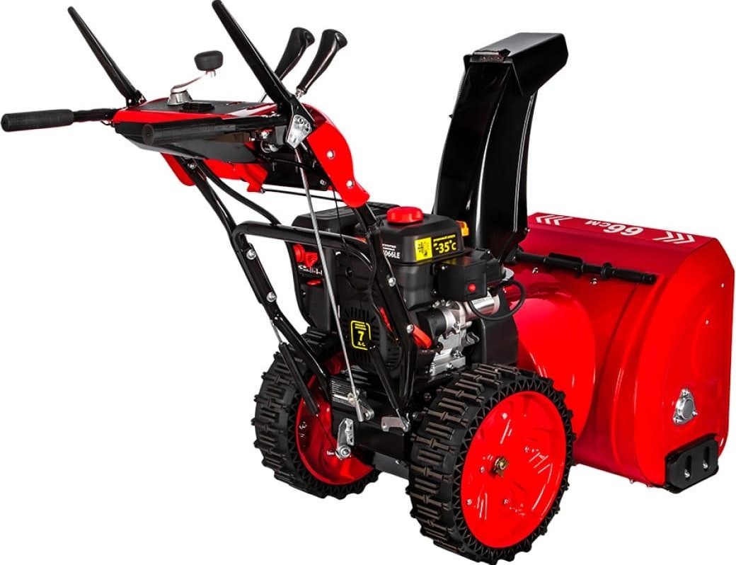 Снегоуборщик бензиновый DDE ST7066LE (SnowEngine 7,0 л.с., ширина 66 см, скор. +6/-2, кол. 16", упр-