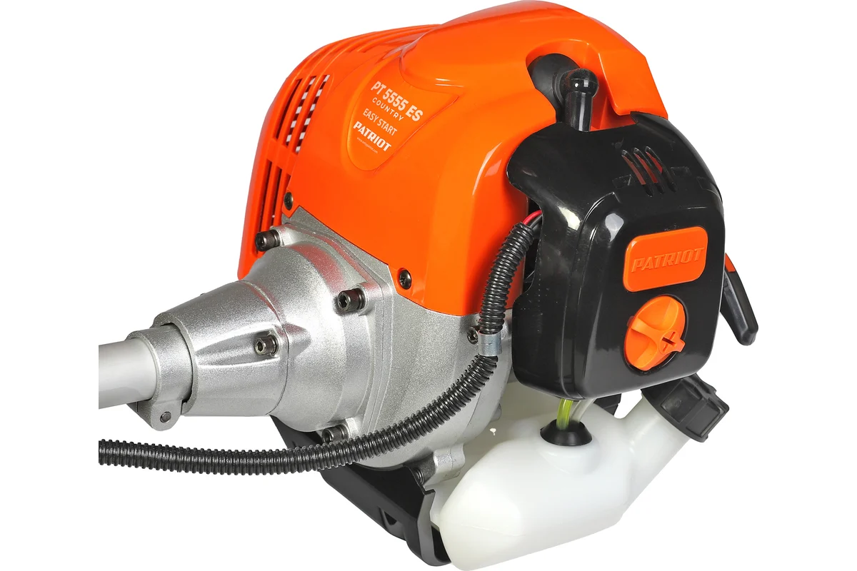Бензотриммер PATRIOT PT5555ES Country 3,0 л/с, бак 1,1 л, 2-тактн. двиг., не разб. штанга