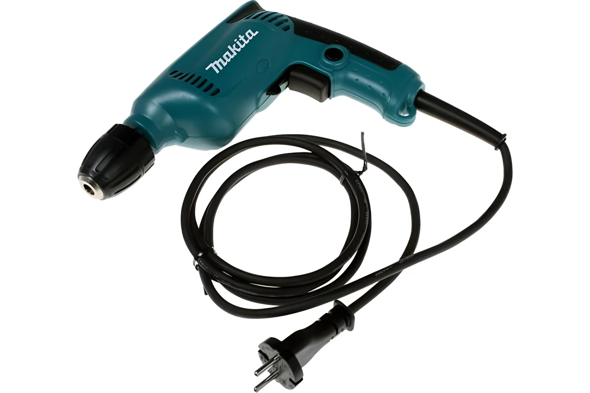 Makita Дрель монтажная  6413,  450Вт, БЗП 10 мм,0-3000об/мин, 1,2кг.