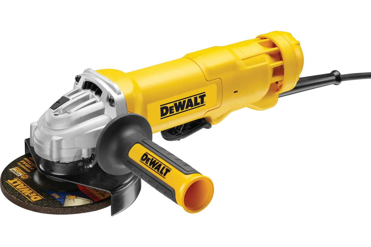 Углошлиф.машина DeWalt  DWE4203-QS, ф.125мм, 1000 Вт, 11000об/мин.
