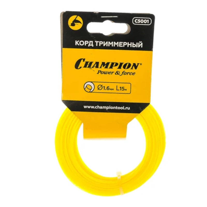 Корд трим.CHAMPION  Round 1.6мм* 15м (круглый) в мотке	