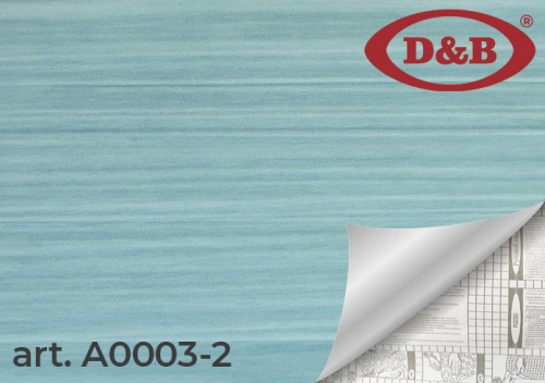 A0003-2 Пленка самоклеящаяся D&B 0,45*8м  дерево синее  /20