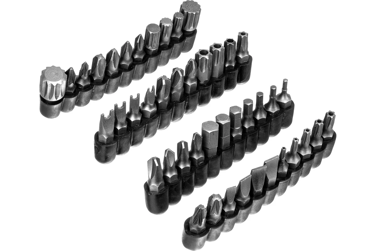 Набор инструментов, 1/2", 3/8", 1/4", пластиковый кейс 215 предм.// Сибртех