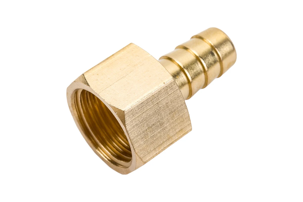 Соединение внутр. резьба 1/2" х елочка 12 мм (латунь) ECO