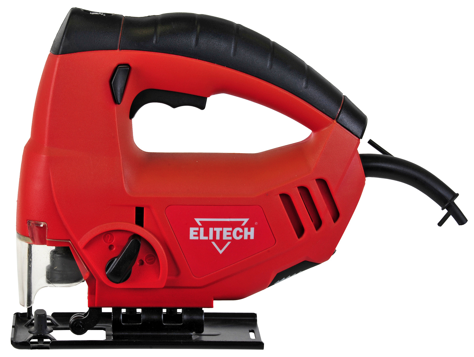 ELITECH ПЛ 0560МЭ  Эл.Лобзик,500Вт,800-3000ход/мин,рез-60мм,2кг,кор,быстр.зажим,аксессуары